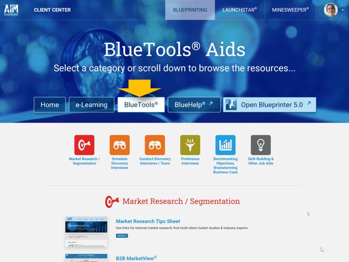 Blueprinting Center - BlueTools