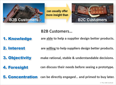 1. Advantages Of B2B Over B2C In New Product Development